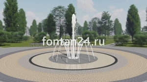 Фонтан для города "Пиано средний" ø=3 м
