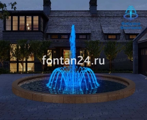 Фонтан для города "Живой цветок" ø=7 м