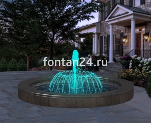 Фонтан для парка "Вулкан малый" ø=3 м