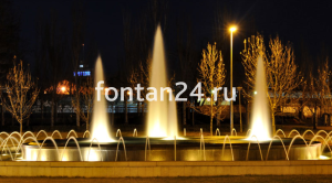 Фонтанная насадка Joint Cascade 2", 100 мм, с шаровым соединением