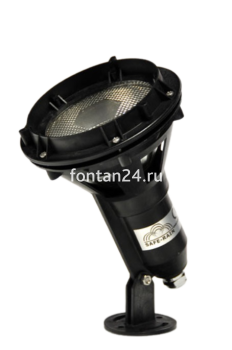 PAR 38 lightfixture, 12V.AC, 10W, LED RGB