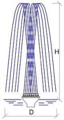 Palm Tree Jet 3", 59 x 4 мм