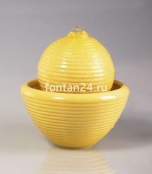 Настольный фонтан Времена года (желтый)
