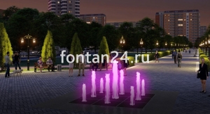 Фонтан для города "Куб"  3x3 м